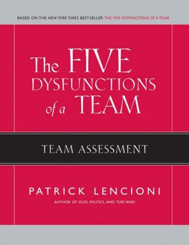 The Five Dysfunctions of a Team book cover