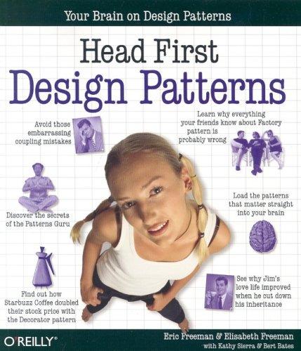 Head First Design Patterns book cover