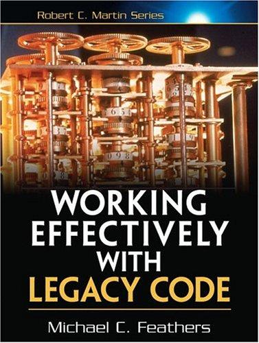 Working Effectively with Legacy Code book cover