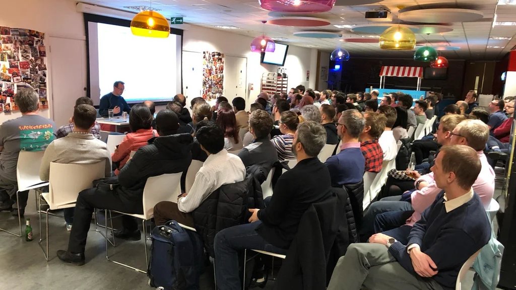 .NET Cambridge meetup audience